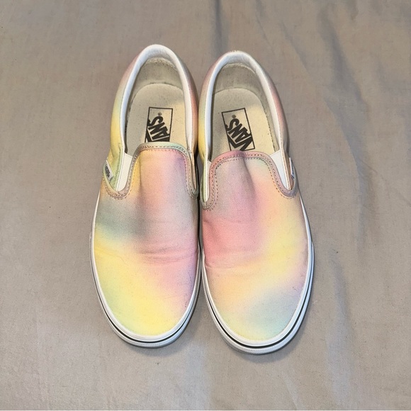 Pastel Rainbow Vans - Picture 6 of 7